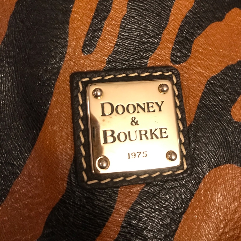 Tiger stripe Dooney and Bourke